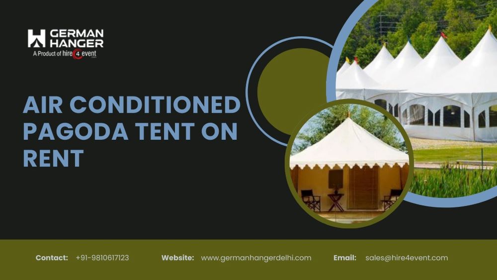Air conditioned Pagoda Tent On Rent in India Air conditioned Pagoda Tent On Rent in India
