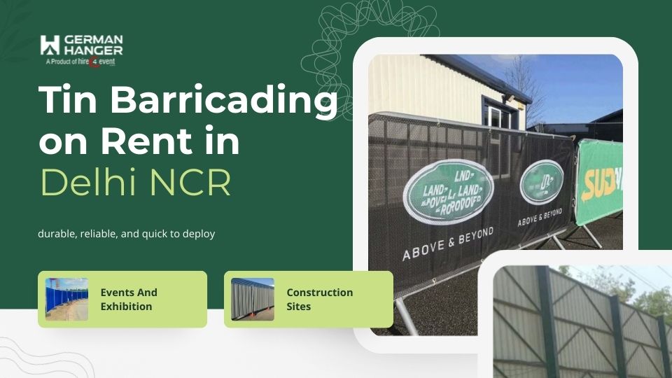 Tin Barricading on Rent