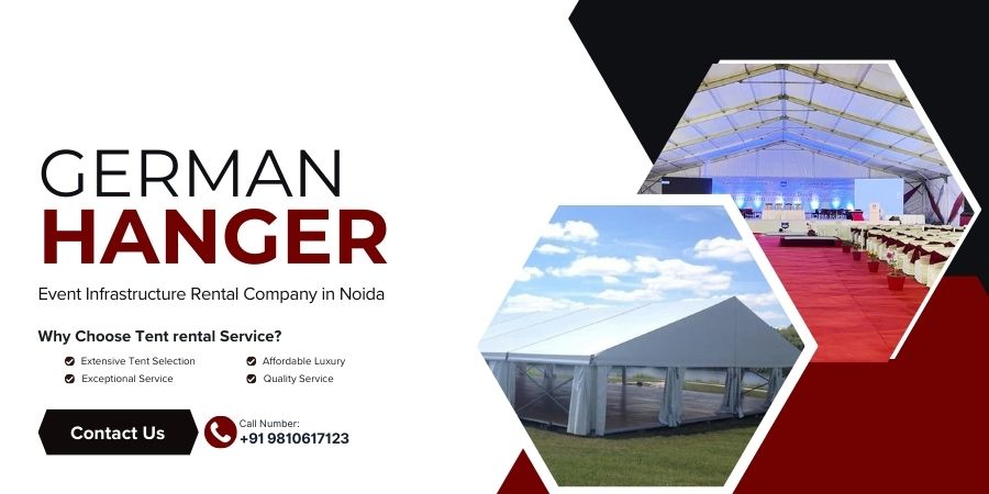 The Largest German Hanger & Event Infrastructure Rental Company in Noida