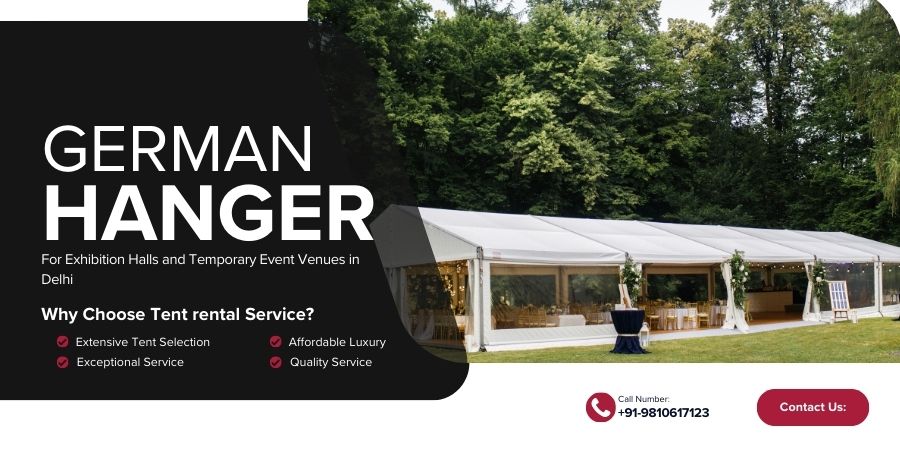 German Hanger for Exhibition Halls and Temporary Event Venues in Delhi