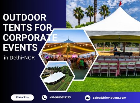 Affordable Outdoor Tents for Corporate Events in Delhi-NCR