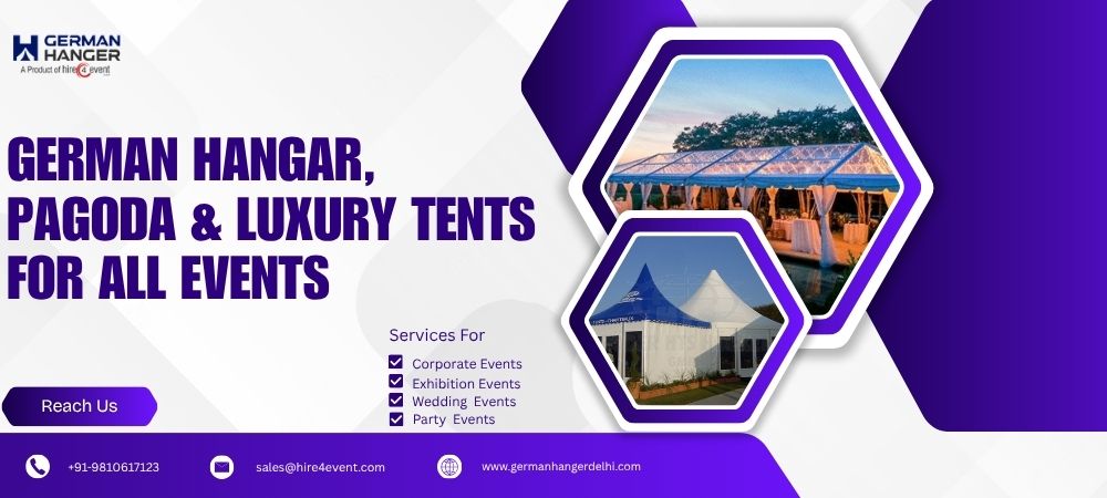 Customized Tent Solutions – German Hangar, Pagoda & Luxury Tents Customized Tent Solutions – German Hangar, Pagoda & Luxury Tents