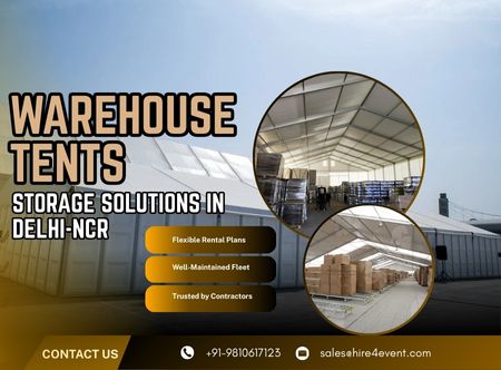 Durable Warehouse Tents in Delhi-NCR
