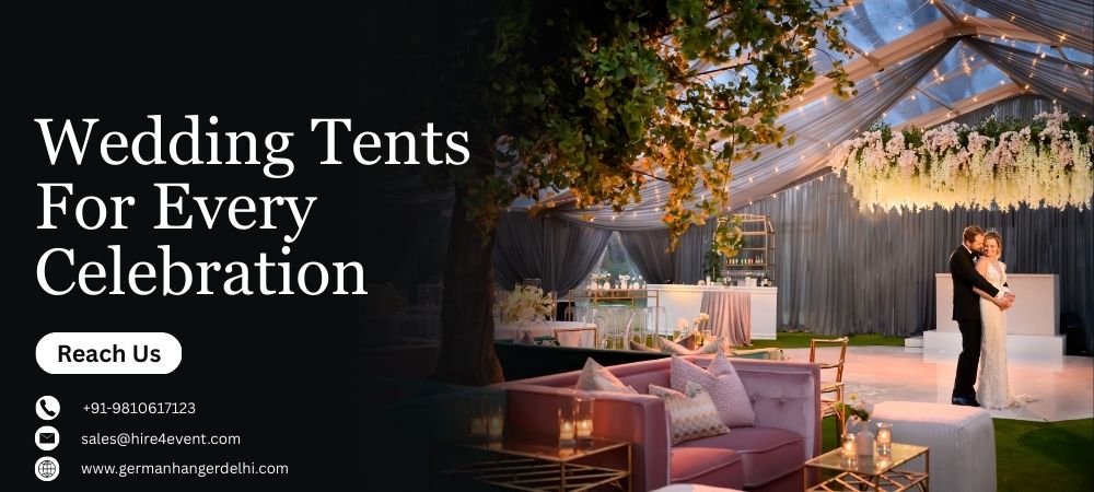 Elegant & Stylish Wedding Tents for Every Celebration