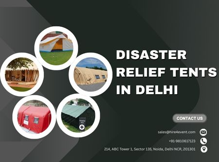 Emergency & Disaster Relief Tents for Medical Camps in Delhi