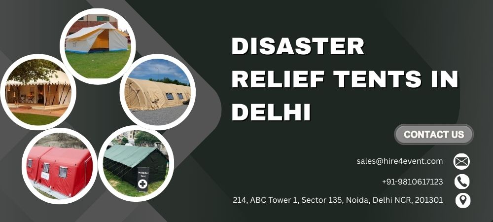 Emergency & Disaster Relief Tents for Medical Camps in Delhi