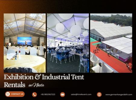 Exhibition & Industrial Tent Rentals for Events in Noida
