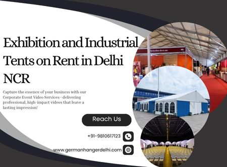 Exhibition and Industrial Tents on Rent in Delhi NCR  Exhibition and Industrial Tents on Rent in Delhi NCR