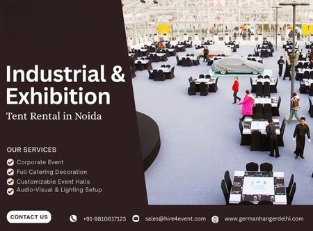 Rent Exhibition and Industrial Tents in Noida Rent Exhibition and Industrial Tents in Noida
