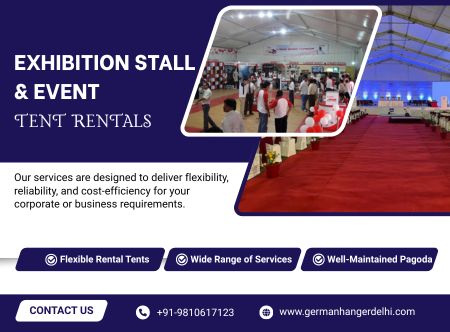 Exhibition Stall & Event Tent Rentals in Delhi