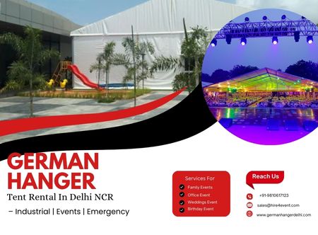 German Hanger Tent Rental Delhi NCR | Industrial, Event & Emergency Use German Hanger Tent Rental Delhi NCR | Industrial, Event & Emergency Use