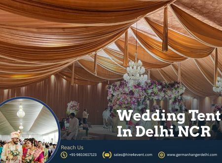 German Hanger Tents for Weddings in Delhi NCR  German Hanger Tents for Weddings in Delhi NCR