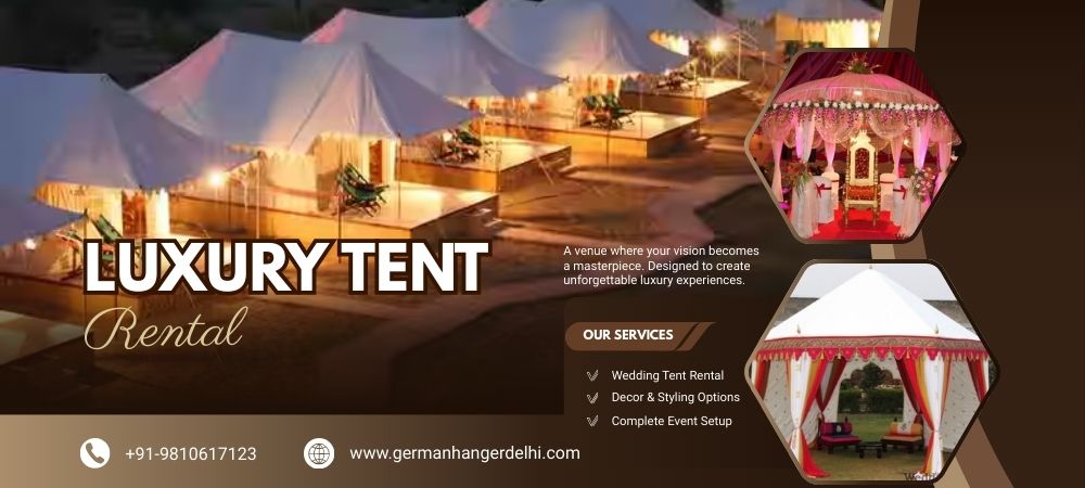 Luxury Tent Rentals & Event Setup in Noida