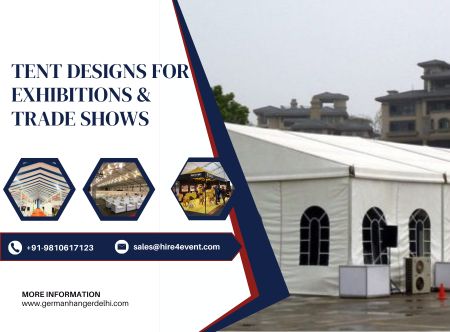 Modern Tent Designs for Exhibitions and Trade Shows