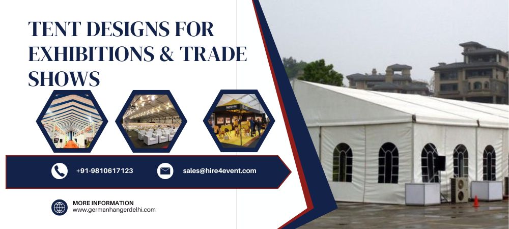 Modern Tent Designs for Exhibitions and Trade Shows