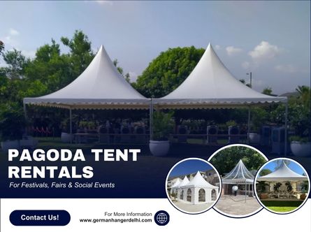 Pagoda Tent Rentals for Festivals, Fairs & Social Events
