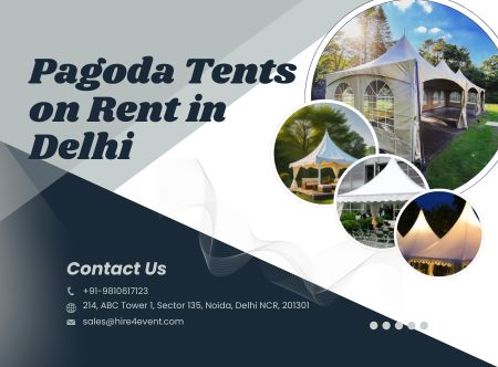 Pagoda Tents on Rent in Delhi - Stylish Event Structures