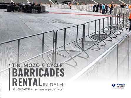 Tin, Mozo & Cycle Barricades Rental in Delhi – Secure Events Tin, Mozo & Cycle Barricades Rental in Delhi – Secure Events