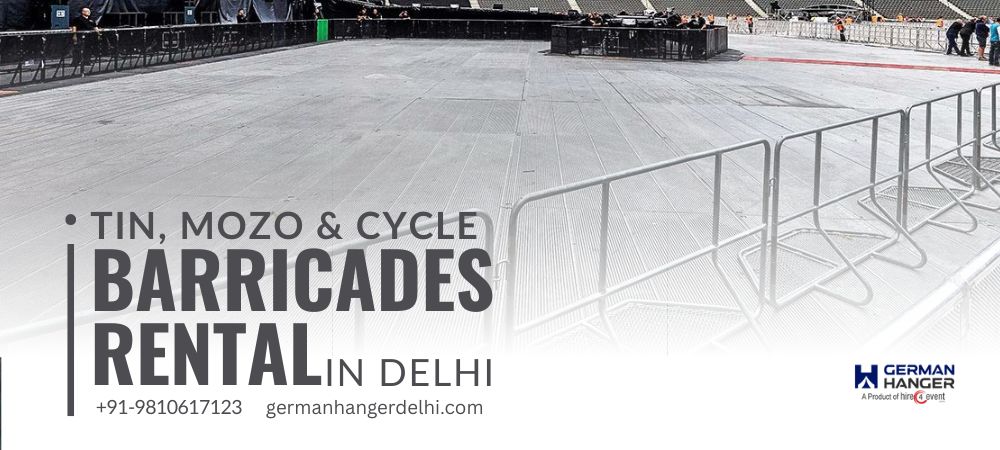 Tin, Mozo & Cycle Barricades Rental in Delhi – Secure Events Tin, Mozo & Cycle Barricades Rental in Delhi – Secure Events