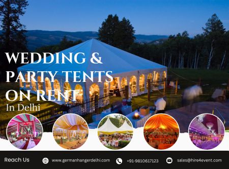 Wedding & Party Tents on Rent in Delhi-NCR for Any Occasion