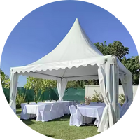 Pagoda Tent On Rent